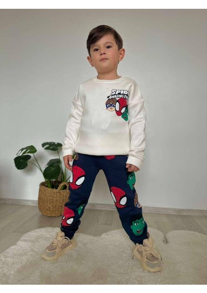Erkek Çoçuk Baskılı 2 Li Takım