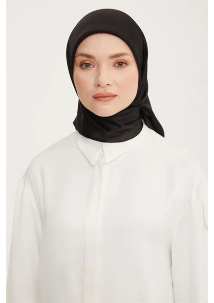 Trend Janjan Şifon Eşarp 1075 Siyah