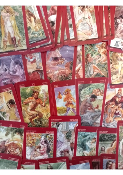 English Tarot 78 Cards ( Ingilizce Tarot Kartı) modelleri