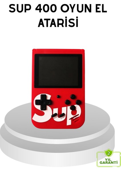 Sup Retro El Konsolu – 500 Oyun Tv Bağlantılı 3 Inç Ekranlı Şarjlı Mini At - ?52?53E7-3G5