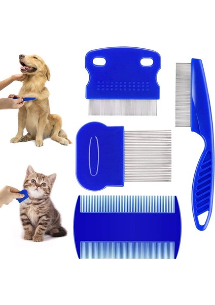 4'lü Bit Evcil Hayvan Tarak Seti Kedi Köpek Bit Tarak Seti Pire Tarağı - ?83?08E2-9G2683 fiyatları