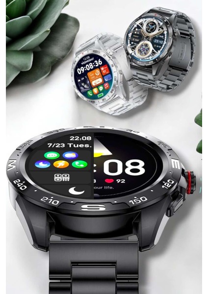 Akıllı Saat Sağlık ve Fitness Takibi Bluetooth Bağlantılı Dokunmatik Ekran - ?86?93E7-6G0086 fiyatları