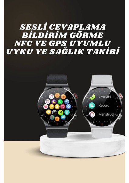 Akıllı Saat Çoklu Kordon Seçeneği Amoled Ekran Çok Fonksiyonlu Bluetooth Bağl - ?98?09E3-9G7 fiyatları