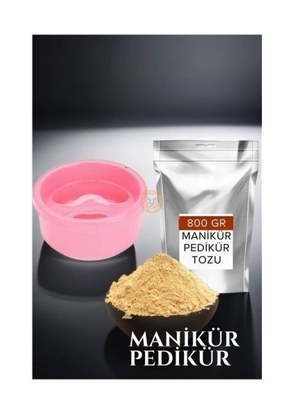 Hsnet Manikür Tası ve Tozu Set 800 gr - ?59?03E8-5G3059