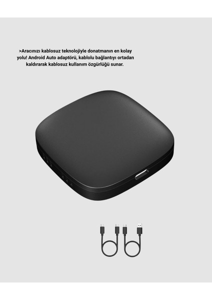 Android Auto Kablosuz Bağlantı Adaptörü 5.8ghz Hızlı Wifi ve Kompakt Tasarıml - ?88?92E5-6G7 indirimleri