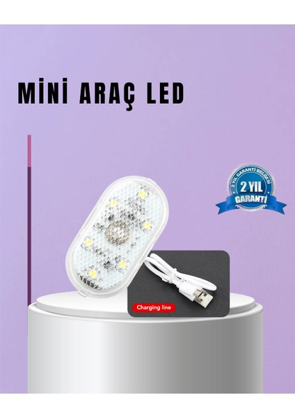 Araç Içi ve Ev Kullanımı Için 7 Renkli Dekoratif LED Lamba - ?73?76E0-4G0573