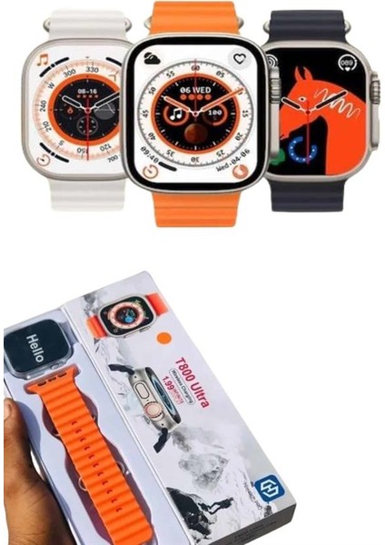 Akıllı Saat Kordon Hediyeli Güçlü Batarya Kapasiteli Titreşimli Bildirim Görm - ?66?80E2-0G8 modelleri