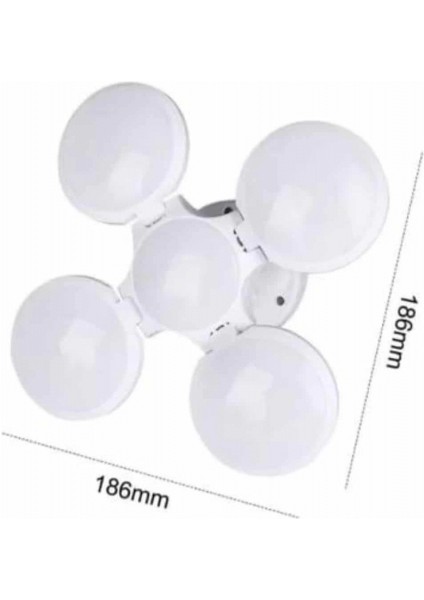 Kamp Lambası Güneş Enerjili Solar 5 Kanatlı Katlanır Lamba Karavan indirimleri