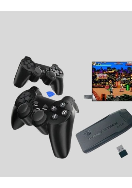 Kablosuz Taşınabilir Oyun Konsolu 2.4g Tv Bağlantılı Kompakt Tasarım - ?08?43E0-6G7608 fırsatları