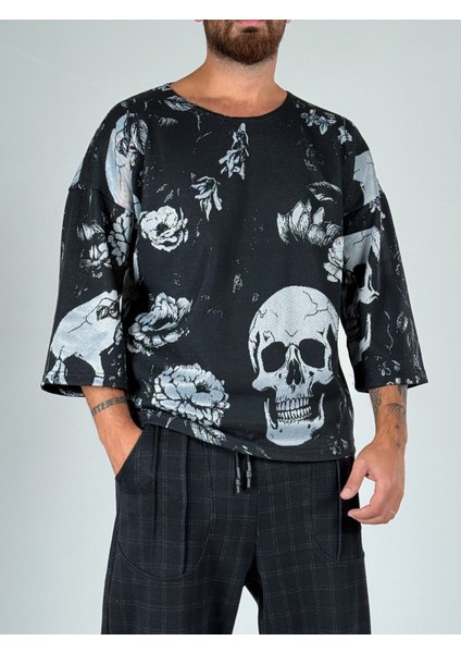 Kurukafa Desenli Fakir Kol Sweat COC1040 fiyatları