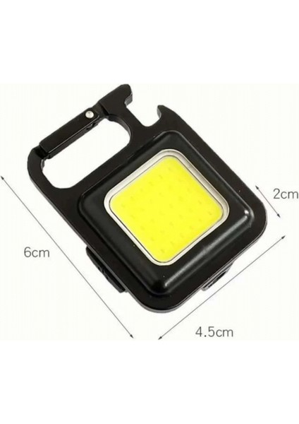 Kamp Çadır Lambası Şarjlı El Feneri Işıldak Anahtarlık Mini Mıknatıslı indirimleri