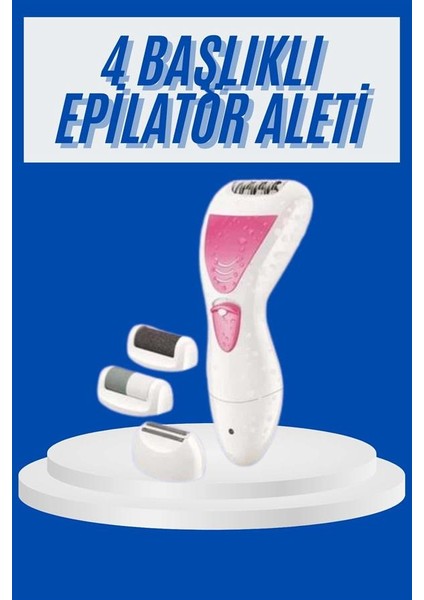 Profesyonel 4in1 Çok Amaçlı Epilasyon Aleti Şarjlı Pratik Taşınabilir - ?07?74E9-4G8107 fiyatları