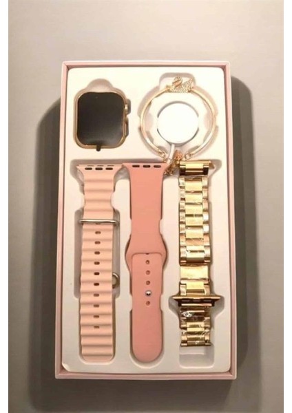 Akıllı Saat Amoled Ekran 3 Kordonlu Aksesuar Hediyeli Sesli Görüşme - ?28?73E4-4G8328 modelleri