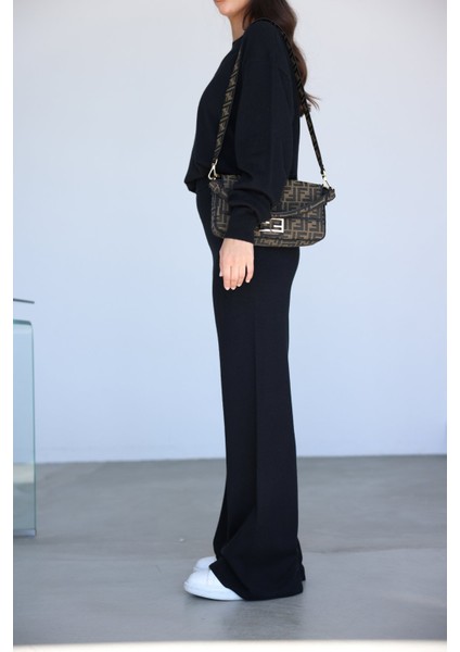 Beli Lastikli Yünlü Triko Pantolon fırsatları