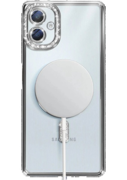 Samsung Galaxy A06 Joke Simli Magneticsafe Kılıf - GÜMÜŞ-(5796) - MCT5807-4394 indirimleri