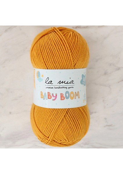 La Mia Baby Boom Hardal El Örgü Ipi - 257 - 34454