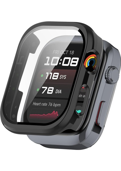 Huawei Watch D2 Uyumlu Kasa ve Ekran Koruyucu Tam Koruma Sert