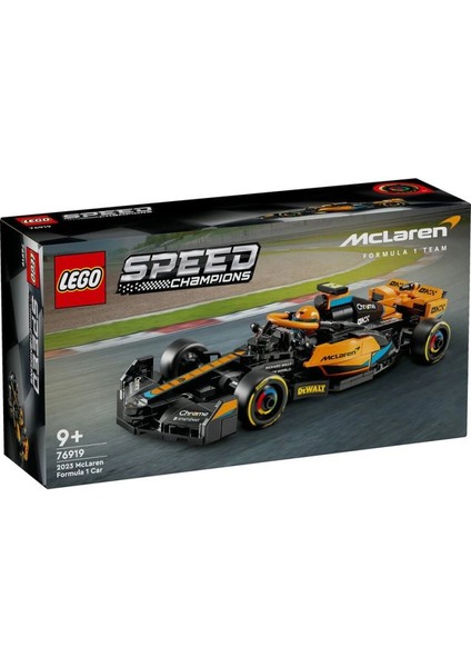 76919 Speed Champions - 2023 Mclaren Formula 1 Yarış Araba 245 Parça +9 Yaş