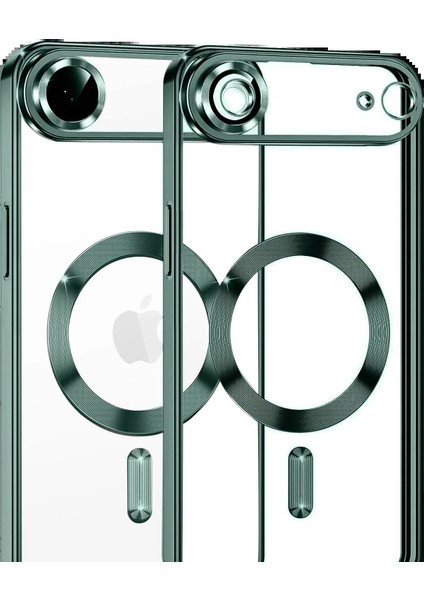 Apple iPhone 17 Air Kross Magneticsafe Kapak - Koyu YEŞIL-(5796) - MCT1825-2447 fiyatları