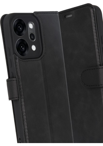 Oppo Reno 14 Trend S Plus Kapaklı Kılıf - SIYAH-(5796) - MCT5956-3349 modelleri