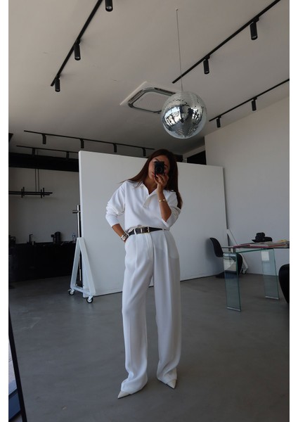 Yüksek Bel Basic Pantolon