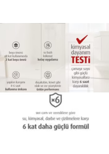 Stella Diamond 6 Parça Boyama Seti (Ekstra Koruma Elmas Kadar Güçlü) Fayans-Mermer-Tezgah-Kapı-Dolap-İç Cephe-Dönüşüm-Mutfak-Banyo-Plastik-Ahşap indirimleri