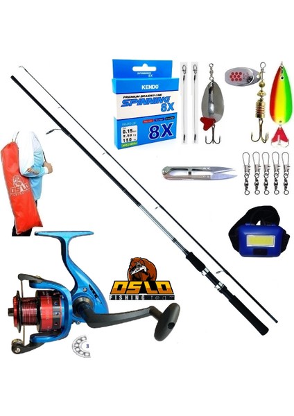 3000 270CM 20-60GR Daiwa Sweepfire Turna Spin Olta Takımı Seti