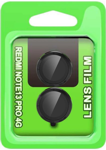 Xiaomi Redmi Note 13 Pro 4g Raze Metal Kamera Lens - SIYAH-(5796) - MCT3177-7960