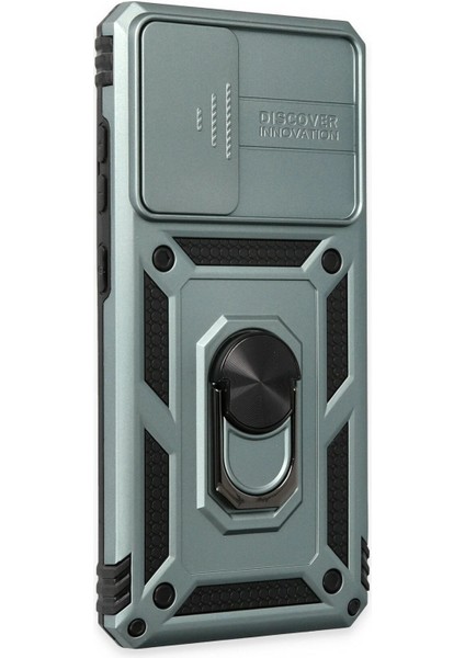 Samsung Galaxy A52 Kılıf Pars Lens Yüzüklü Silikon - YEŞIL-(5796) - MCT6735-8052 fiyatları