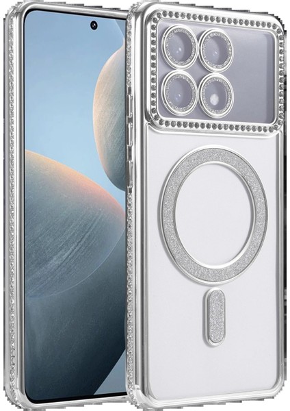 Xiaomi Poco X6 Pro Joke Simli Magneticsafe Kılıf - GÜMÜŞ-(5796) - MCT6049-2142