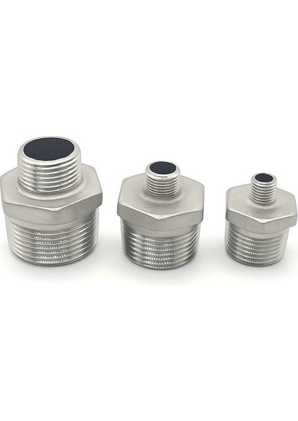 Orantılı Nipel Paslanmaz Çelik - Dişli Nipel 304 Kalite - Krom Çelik fiyatları