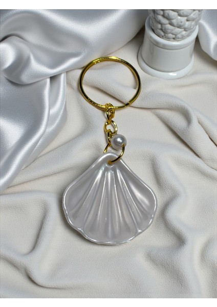 Deniz Kabuğu Anahtarlık (Sedefli) - 100 Adet