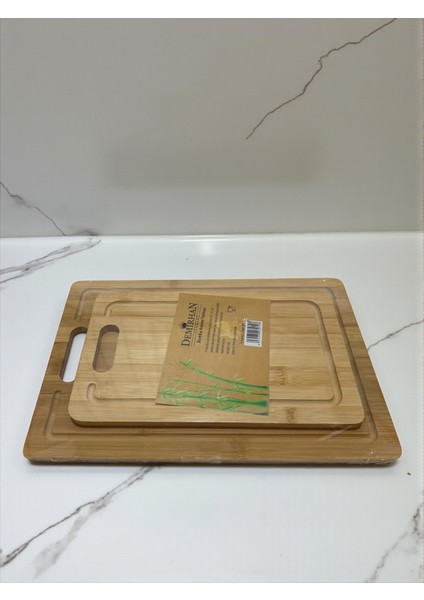 Bambu Kesme Tahtası 2'li Set fiyatları
