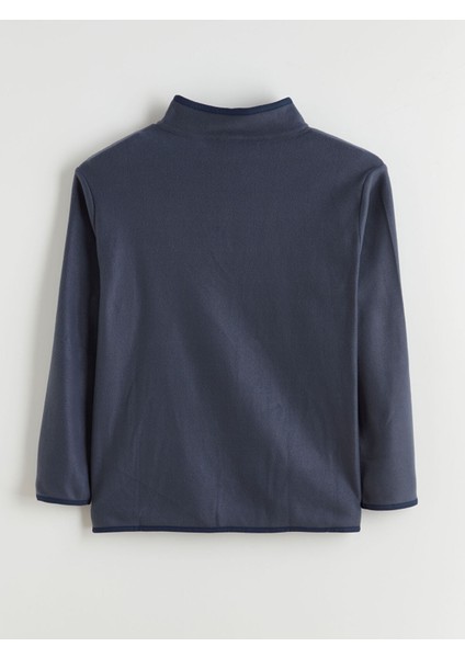 Yeni Sezon Dik Yaka Uzun Kollu Polar Erkek Pijama Üst fırsatları