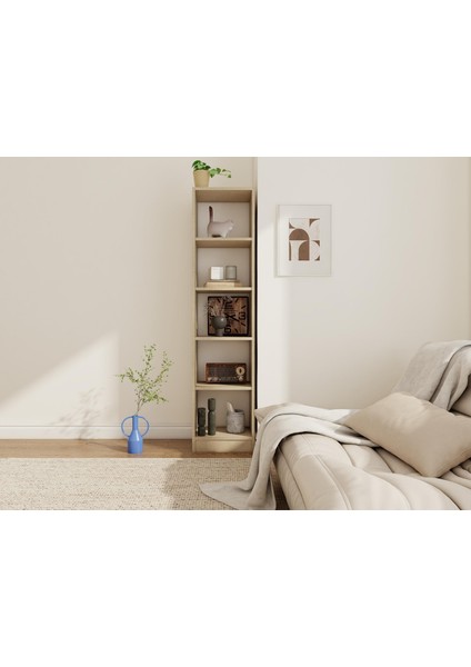 5 Bölmeli Kitaplık Kotonvizon