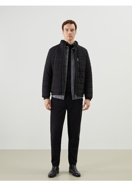 Yeni Sezon Standart Kalıp Dik Yaka Erkek Şişme Mont fiyatları