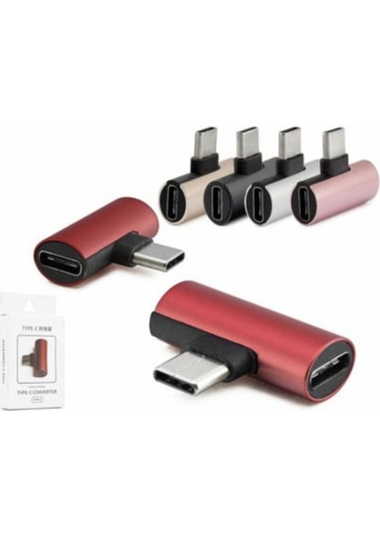 Type-C Şarj, Kulaklık, Ayırıcı Adaptör, Splitter
