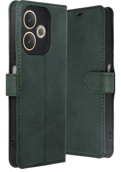 Oppo A5 Pro 4g Trend S Plus Kapaklı Kılıf - YEŞIL-(5796) - MCT9898-2650