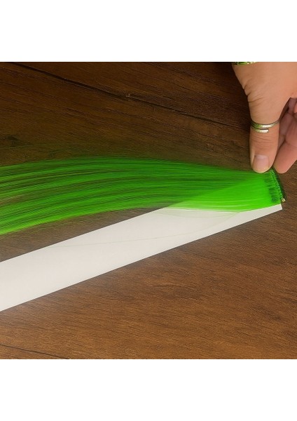 Çıt Çıtlı Saç Tutamı-Çıt Çıtlı Saç Tutamı-Renkli Tak Çıkar Saç-