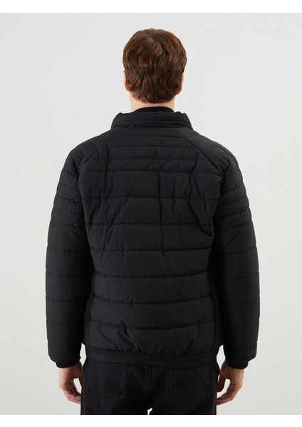 Yeni Sezon Standart Kalıp Dik Yaka Erkek Şişme Mont indirimleri