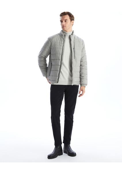 Yeni Sezon Standart Kalıp Dik Yaka Erkek Şişme Mont fiyatları