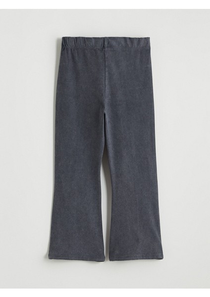 Yeni Sezon Beli Lastikli Kız Çocuk Ispanyol Paça Tayt modelleri