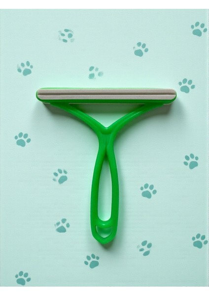 Tüy Toplayıcı Silikon Uçlu Çift Taraflı Tiftik ve Tüy Toplayıcı - Yeşil