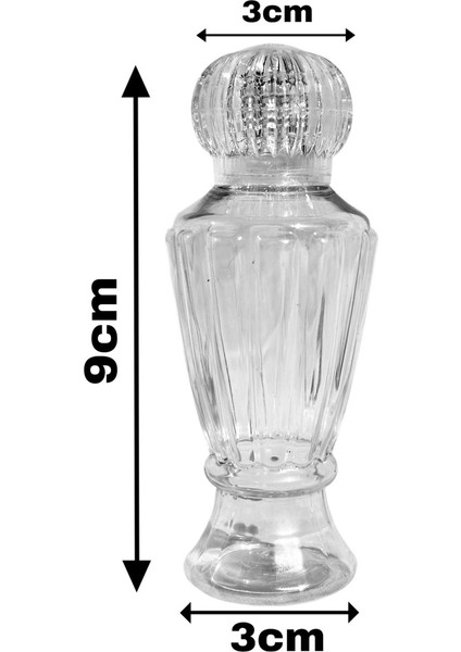 Kolonyalı Süslü Plastik Şişe 50 cc - 25 Adet Beyaz Orkide Kolonyası Düğün Nikah Vb. Hediyelik fırsatları