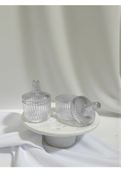 Hediyelik Şekerlik Mika Kutu Kapaklı 16 Adet fiyatları