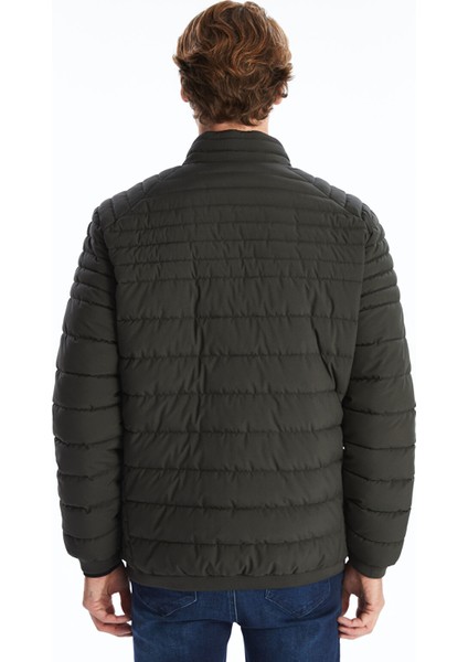 Yeni Sezon Standart Kalıp Dik Yaka Erkek Şişme Mont indirimleri