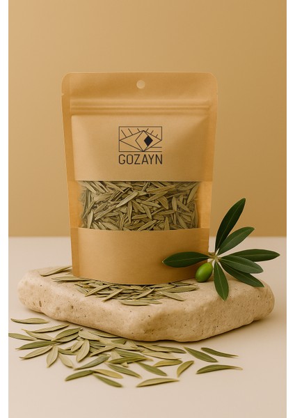 Doğal Zeytin Yaprağı Kurutulmuş Bitki Tütsü – 25 gr Arındırıcı, Huzur ve Temizlik Etkili