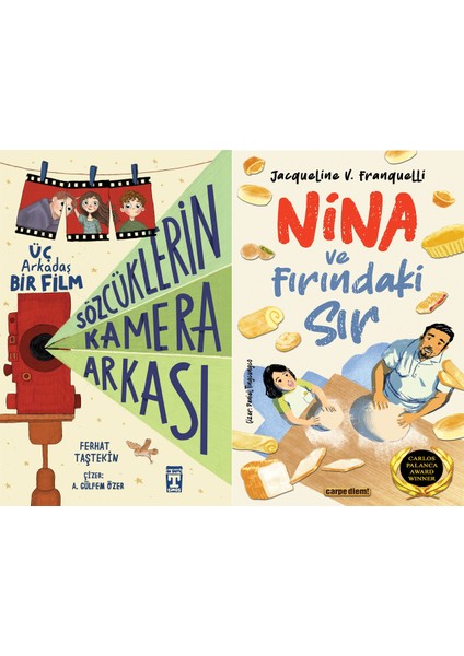 Sözcüklerin Kamera Arkası (Ferhat Taştekin) ve Nina ve Fırındaki Sır (Jacqueline V. Franquelli)