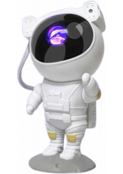 Gece Lambası Astronot Bluetooth Hoparlörlü Galaksi Işık Projektörü indirimleri