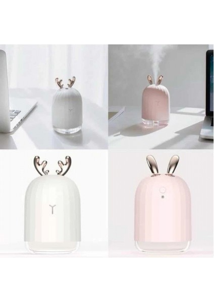 Aromaterapi Hava Nemlendirici Dekoratif USB Şarjlı Tavşan Nemlendirici modelleri